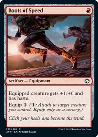 Boots of Speed, Adventures in the Forgotten Realms