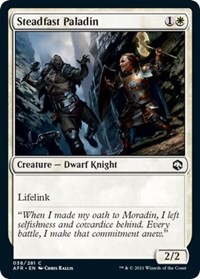 Steadfast Paladin, Adventures in the Forgotten Realms