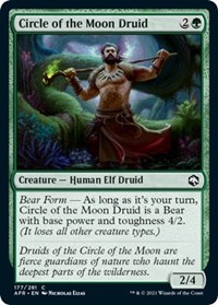 Circle of the Moon Druid, Adventures in the Forgotten Realms