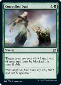 Compelled Duel, Adventures in the Forgotten Realms