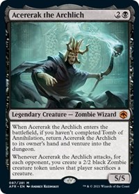 Acererak the Archlich, Adventures in the Forgotten Realms