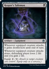 Reaper's Talisman, Adventures in the Forgotten Realms