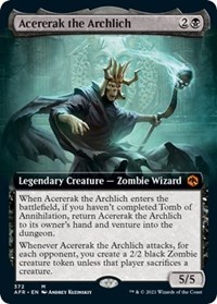Acererak the Archlich (Extended Art), Adventures in the Forgotten Realms