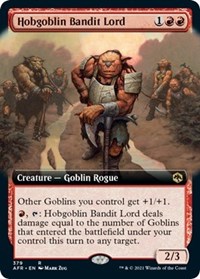 Hobgoblin Bandit Lord (Extended Art), Adventures in the Forgotten Realms