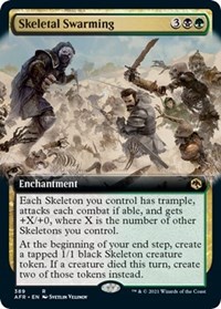 Skeletal Swarming (Extended Art), Adventures in the Forgotten Realms