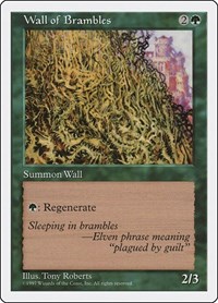 Wall of Brambles, Fifth Edition