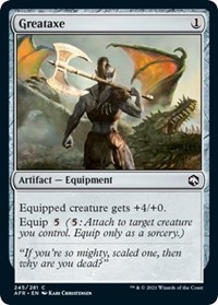 Greataxe, Adventures in the Forgotten Realms