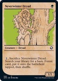 Neverwinter Dryad (Showcase), Adventures in the Forgotten Realms