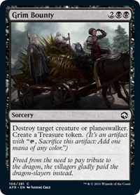 Grim Bounty, Adventures in the Forgotten Realms