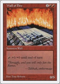 Wall of Fire, Fifth Edition