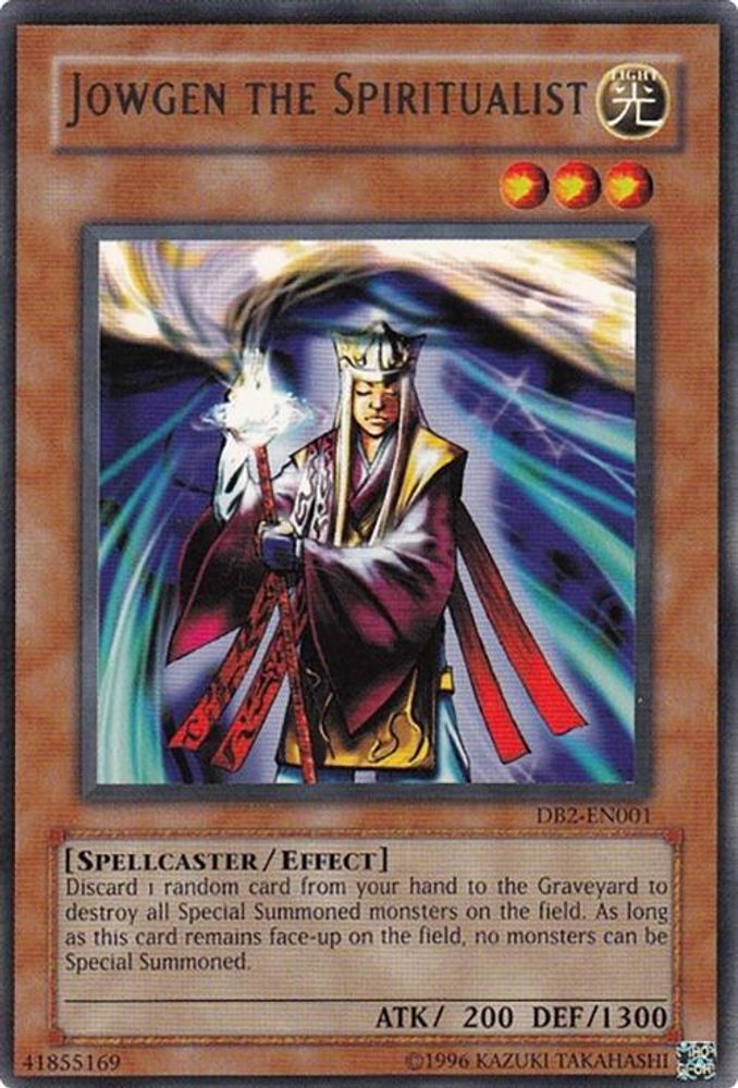 Jowgen the Spiritualist, Unlimited, front