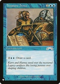 Treasure Trove, The List Reprints