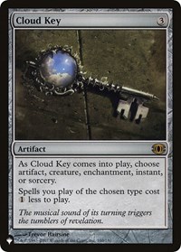 Cloud Key, The List Reprints