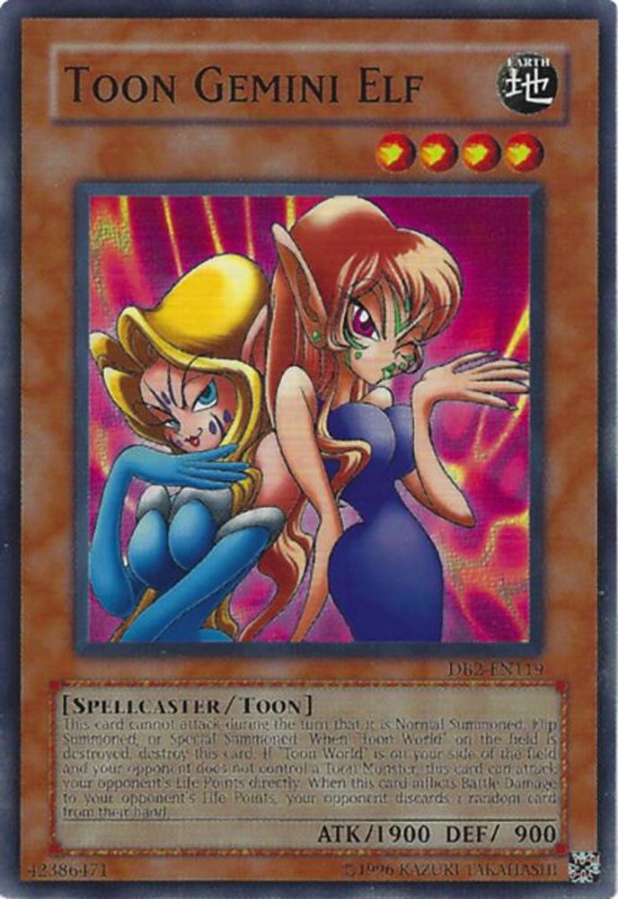 Toon Gemini Elf, Unlimited, front