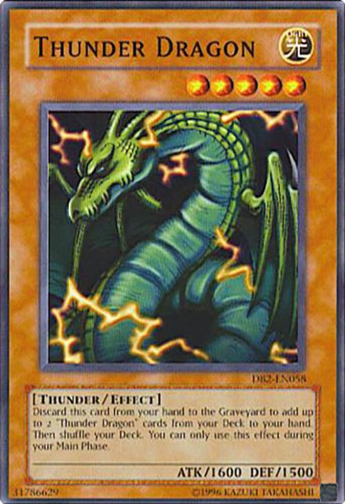 Thunder Dragon, Unlimited, front