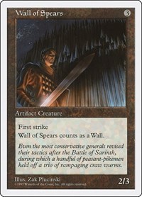 Wall of Spears, Fifth Edition