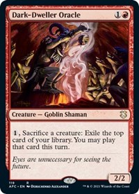 Dark-Dweller Oracle, Commander: Adventures in the Forgotten Realms