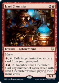 Izzet Chemister, Commander: Adventures in the Forgotten Realms