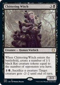Chittering Witch, Commander: Adventures in the Forgotten Realms