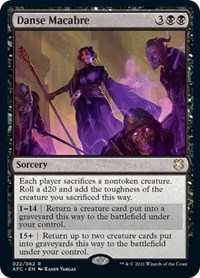 Danse Macabre, Commander: Adventures in the Forgotten Realms