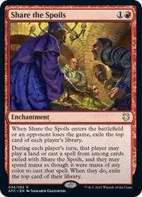 Share the Spoils, Commander: Adventures in the Forgotten Realms