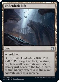 Underdark Rift, Commander: Adventures in the Forgotten Realms