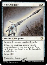 Holy Avenger, Commander: Adventures in the Forgotten Realms