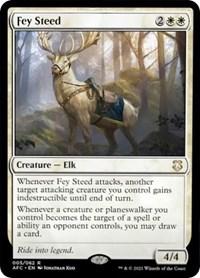 Fey Steed, Commander: Adventures in the Forgotten Realms