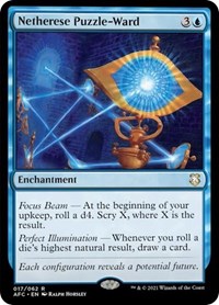 Netherese Puzzle-Ward, Commander: Adventures in the Forgotten Realms