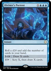 Diviner's Portent, Commander: Adventures in the Forgotten Realms