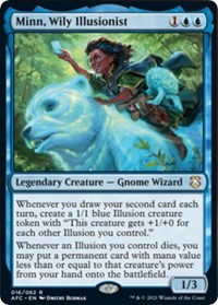 Minn, Wily Illusionist, Commander: Adventures in the Forgotten Realms