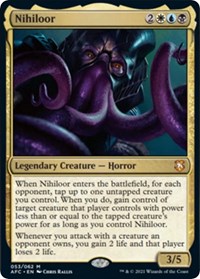 Nihiloor, Commander: Adventures in the Forgotten Realms