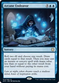 Arcane Endeavor, Commander: Adventures in the Forgotten Realms