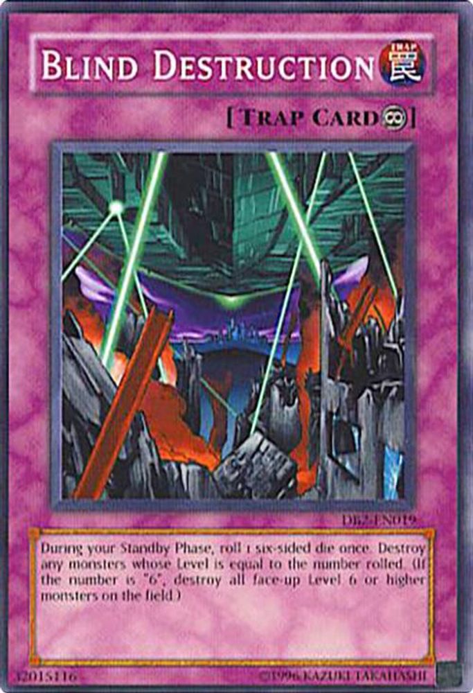 Blind Destruction, Unlimited, front