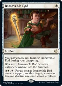 Immovable Rod, Commander: Adventures in the Forgotten Realms