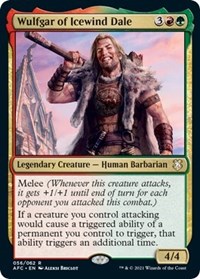 Wulfgar of Icewind Dale, Commander: Adventures in the Forgotten Realms