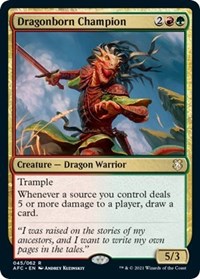 Dragonborn Champion, Commander: Adventures in the Forgotten Realms