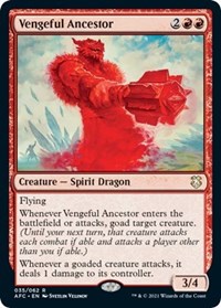 Vengeful Ancestor, Commander: Adventures in the Forgotten Realms