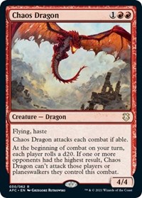 Chaos Dragon, Commander: Adventures in the Forgotten Realms