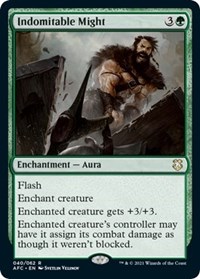 Indomitable Might, Commander: Adventures in the Forgotten Realms