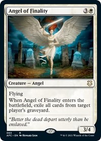 Angel of Finality, Commander: Adventures in the Forgotten Realms
