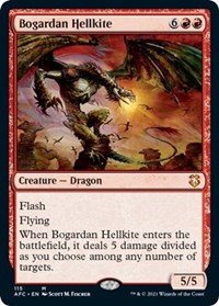 Bogardan Hellkite, Commander: Adventures in the Forgotten Realms