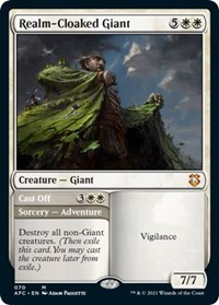 Realm-Cloaked Giant, Commander: Adventures in the Forgotten Realms