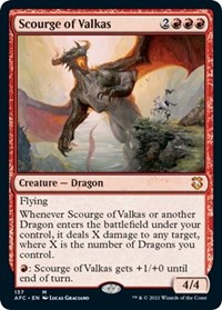 Scourge of Valkas, Commander: Adventures in the Forgotten Realms
