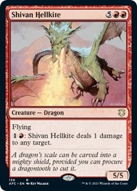 Shivan Hellkite, Commander: Adventures in the Forgotten Realms