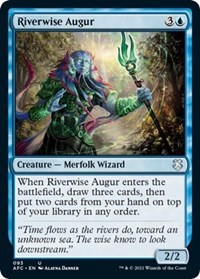 Riverwise Augur, Commander: Adventures in the Forgotten Realms