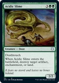 Acidic Slime, Commander: Adventures in the Forgotten Realms