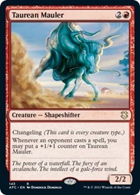 Taurean Mauler, Commander: Adventures in the Forgotten Realms