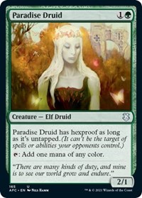 Paradise Druid, Commander: Adventures in the Forgotten Realms