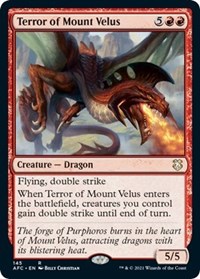 Terror of Mount Velus, Commander: Adventures in the Forgotten Realms